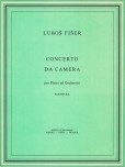 Concerto da camera per piano ed orchestra Concerto da camera per piano ed orchestra