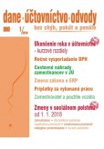 Dane, účtovníctvo, odvody 1-2018 Dane, účtovníctvo, odvody 1-2018