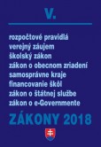 Zákony 2018-V Zákony 2018-V