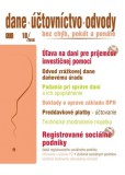 Dane, účtovníctvo, odvody 10-2018 Dane, účtovníctvo, odvody 10-2018
