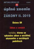 Aktualizácia II-3 2019 Aktualizácia II-3 2019