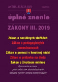 Aktualizácia III-5 2019 Aktualizácia III-5 2019