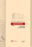 Historický zborník 2/2021 Historický zborník 2/2021