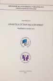 Analýza účtovnej závierky Analýza účtovnej závierky