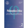 Philosophica Critica 2/2016 Philosophica Critica 2/2016