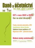 Daně a účetnictví bez chyb, pokut a penále 9 / 2022 - EET – dobrovolné využívání Daně a účetnictví bez chyb, pokut a penále 9 / 2022 - EET – dobrovolné využívání
