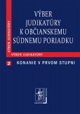 Výber judikatúry k Občianskemu súdnemu poriadku