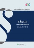 Zákon o sociálnom poistení účinný od 1. 4. 2012 Zákon o sociálnom poistení účinný od 1. 4. 2012
