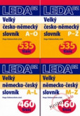 Velký česko-německý a němcko-český slovník (535 tisíc, 460 tisíc) - sada 4 knih (ČN: A-O, P-Ž; NČ: A-L, M-Z) Velký česko-německý a němcko-český slovník (535 tisíc, 460 tisíc) - sada 4 knih (ČN: A-O, P-Ž; NČ: A-L, M-Z)