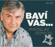 Baví vás Miroslav Donutil - kolekce na 4 CD
