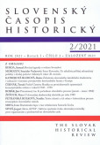 Slovenský časopis historický 2/2021 Slovenský časopis historický 2/2021