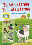 Omalovánky/Maľovanky - Zvířata z farmy / Zvieratá z farmy