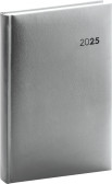 Denný diár Balacron 2025, strieborný, 15 × 21 cm Denný diár Balacron 2025, strieborný, 15 × 21 cm