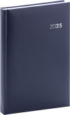 Denný diár Balacron 2025, tmavomodrý, 13 × 18 cm Denný diár Balacron 2025, tmavomodrý, 13 × 18 cm