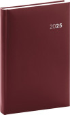 Denný diár Balacron 2025, bordový, 15 × 21 cm Denný diár Balacron 2025, bordový, 15 × 21 cm