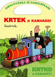 Krtek a kamarádi - Omalovánka se samolepkami Krtek a kamarádi - Omalovánka se samolepkami