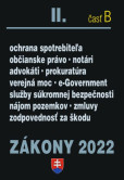 Zákony 2022 II/B - Občianske právo, Notári, Advokáti, Prokurátori