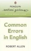 Common Errors and Problems in English Common Errors and Problems in English