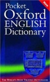 Pocket Oxford English Dictionary Pocket Oxford English Dictionary