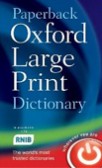 Paperback Oxford Large Print Dictionary 2nd Ed.