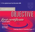 Objective First Certificate Audio CD Set Objective First Certificate Audio CD Set