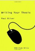Writting Your Thesis