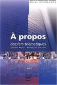 A propos Livre d´Eleve A propos Livre d´Eleve