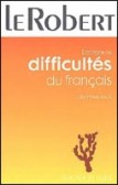 Dictionnaire des Difficultés du Francais