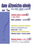 Dane, účtovníctvo, odvody (DUO) 6/2020 – Sadzby ZDP, Daňový bonus 2020, Problémy v ZDP Dane, účtovníctvo, odvody (DUO) 6/2020 – Sadzby ZDP, Daňový bonus 2020, Problémy v ZDP