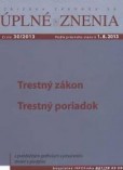 TRESTNÝ ZÁKON, TRESTNÝ PORIADOK TRESTNÝ ZÁKON, TRESTNÝ PORIADOK