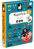 Janod Magnetibook - Zábavné tváre chlapci Janod Magnetibook - Zábavné tváre chlapci