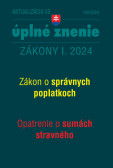 Aktualizácia I/3 / 2024- daňové a účtovné zákony Aktualizácia I/3 / 2024- daňové a účtovné zákony