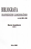 Bibliografia slovenskej archeológie 1993 a 1994